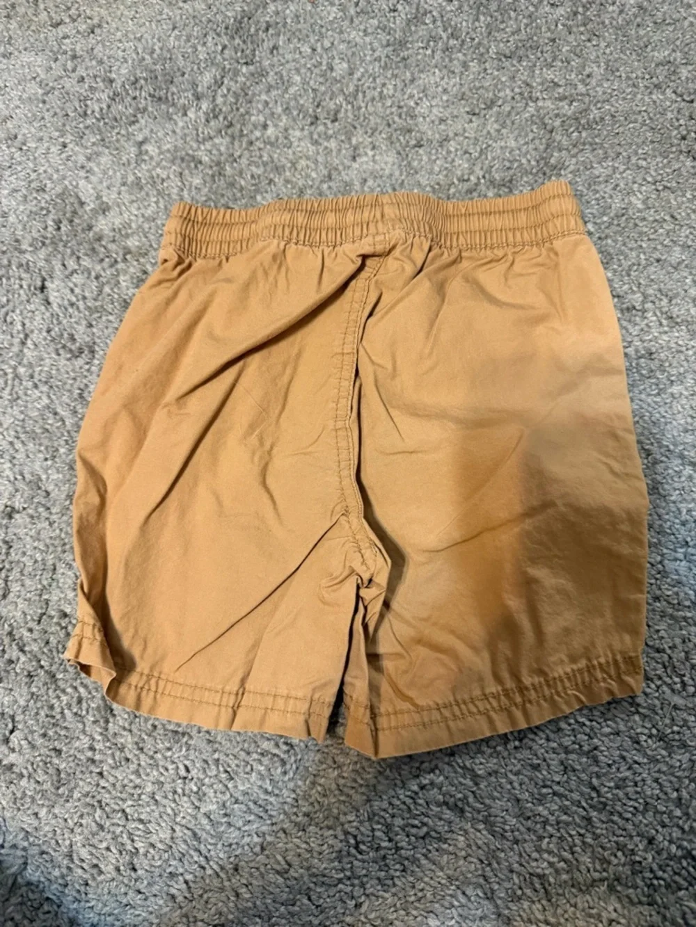 Old Navy Tan Elastic Waist Drawstring Shorts